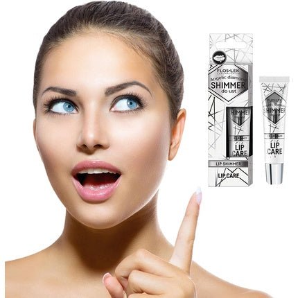 Floslek Lip Care Shimmer Transparent Lip Gloss Angelic Diamond 10g - Maison des fragrances