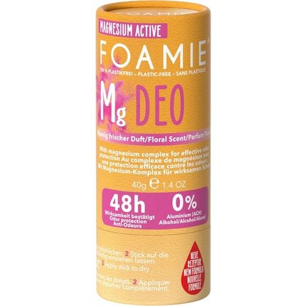 Foamie Solid Deodorant 'Happy Day' New Formulation Déodorant (Déo) Femme - Maison des fragrances