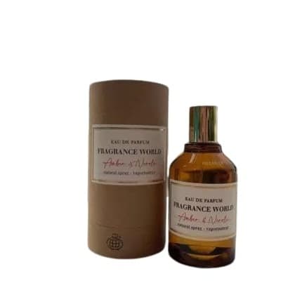 Fragrance World Amber & Neroli Fresh Citrus Spicy Black Pepper Warm Amber Long-Lasting Balanced Scent Eau de Parfum (EDP) Mixte - Maison des fragrances