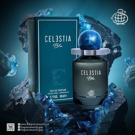 Fragrance World Celestia Blue Men’s Perfume Eau de Parfum Homme 100 ml - Aquatique - Maison des fragrances