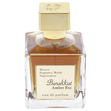 Fragrance World Maison Barakkat Amber Eve for Unisex Eau de Parfum 3.4oz Unisexe - Maison des fragrances