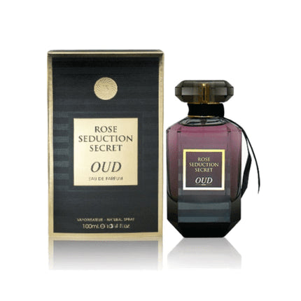 Fragrance World Rose Seduction Secret Oud Eau de Parfum (EDP) Mixte 100ml - Maison des fragrances