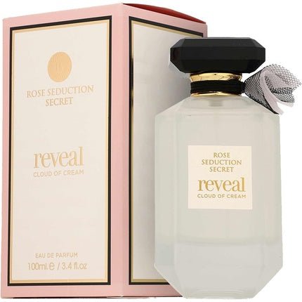 Fragrance World Rose Seduction Secret Reveal Cloud of Cream Eau de Parfum (EDP) Mixte 100ml - Maison des fragrances