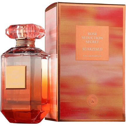 Fragrance World Rose Seduction Secret Sunkissed Eau de Parfum (EDP) Mixte 100ml - Maison des fragrances