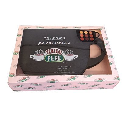 Friends x Revolution Dark to Deep Face Palette Makeup and Case - Brand New - Maison des fragrances
