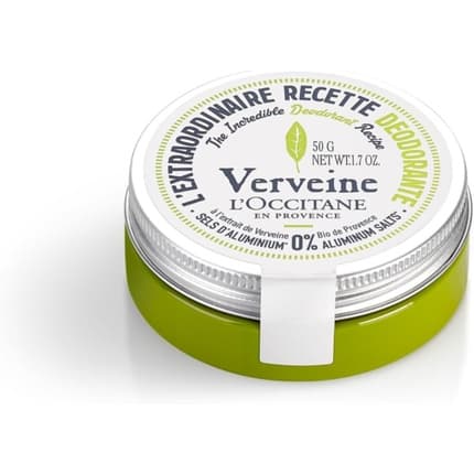 Occitan Verbena Deodrant Balm 50g Natural Unisex Protection for All Skin Types