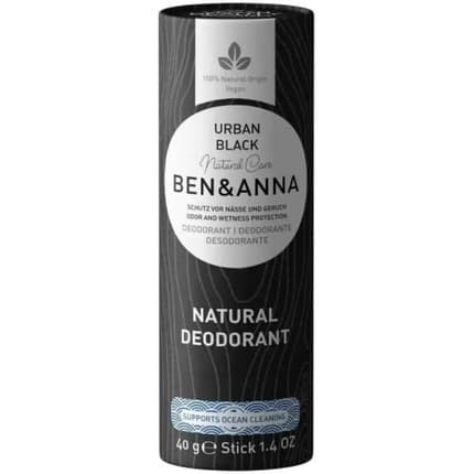Ben & Anna Deostick Urban Black Push Up Carton Déodorant
