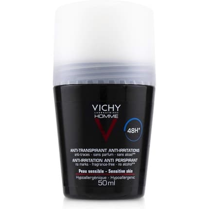 Vichy 48h Deodorant Roll-On for Sensitive Skin Déodorant (Déo) Homme 50ml
