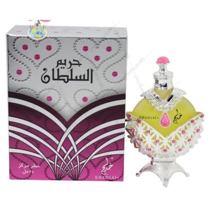 Khadlaj Hareem Sultan Silver Concentrated Perfume Oil Without Alcohol Eau de Parfum (EDP) Mixte 35ml