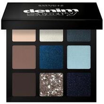 Gabriella Salvete Denim Story Eyeshadow Palette - Vysoce Pigmentovana Paletka Ocnich Stinu 34 G - Maison des fragrances
