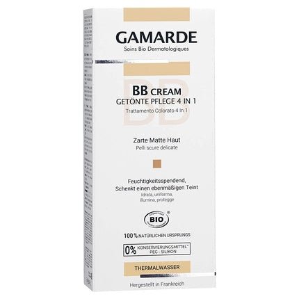 GAMARDE Bio Cosmetics BB Cream Tinted Care 4 in 1 Dark Skin 40ml - Maison des fragrances