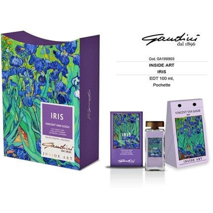 Gandini Inside Art Iris 100 Ml + Pouch Eau de Toilette Unisexe - Maison des fragrances