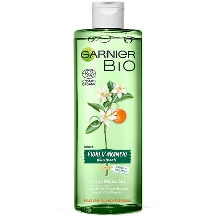 Garnier Bio Micellar with Bright Orange Blossoms Enriched with Organic Barley Water and Vegetable Glycerin 400ml - Maison des fragrances