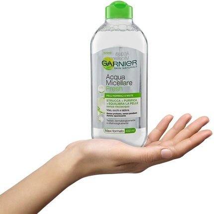 Garnier Micellar Water Daily Cleanser 400ml Fresh - Maison des fragrances