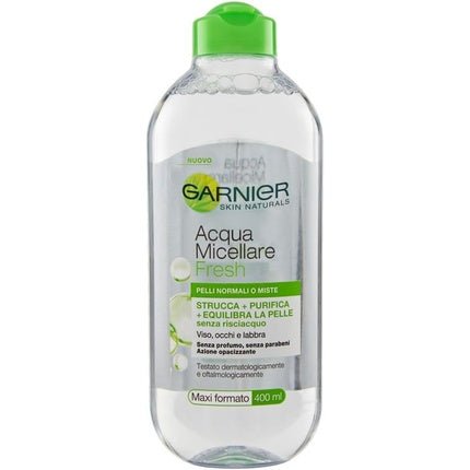Garnier Micellar Water Daily Cleanser 400ml Fresh - Maison des fragrances