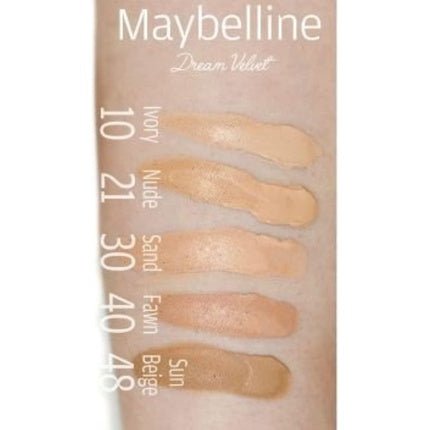 Gemey Maybeline Dream Velours Foundation No.40 Cinnamon 30ml - Maison des fragrances
