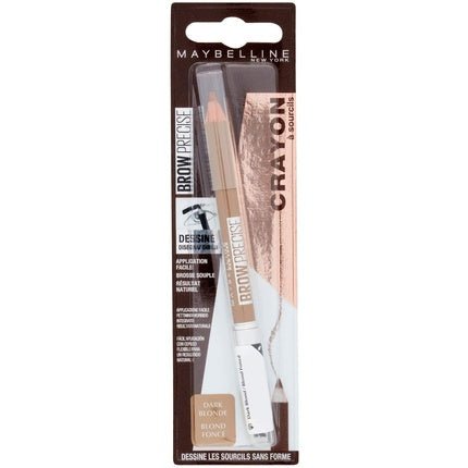 Gemey Maybelline Eye Studio Master Shape Eyebrow Pencil Dark Blonde - Maison des fragrances