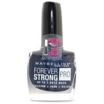 Gemey Maybelline Forever Strong Pro 650 Midnight Blue Nail Polish 10ml - Maison des fragrances