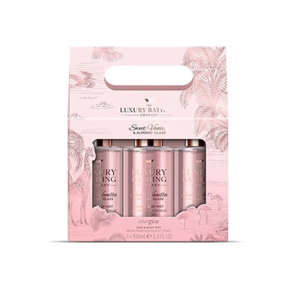 Gift set of body sprays Vanilla & Sandalwood 3 x 100 ml - Maison des fragrances