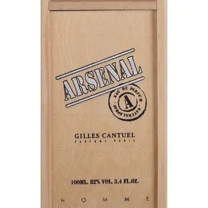 Gilles Cantuel Arsenal Dark Red - Eau De Toilette Spray Homme 3.4 Ounce - Maison des fragrances