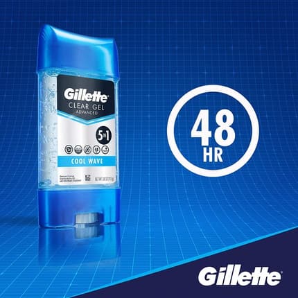Gillette Cool Wave Gel Antiperspirant High Performance 48h Protection Déodorant (Déo) Homme 70ml - Maison des fragrances