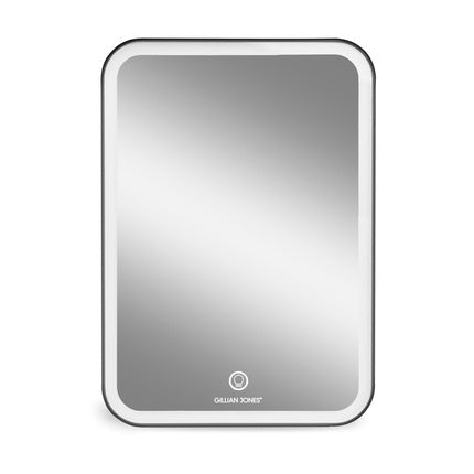 Gillian Jones Tablet Mirror With Led And Usb - C Charging - Black - Maison des fragrances