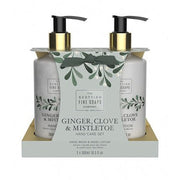 Ginger, Clove & Mistletoe Hand Care Gift Set - Maison des fragrances