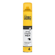 Giorgi Line Men Fixing Spray Natural Finish Handy 0% Silicones and Residues Fixation 300ml - Maison des fragrances