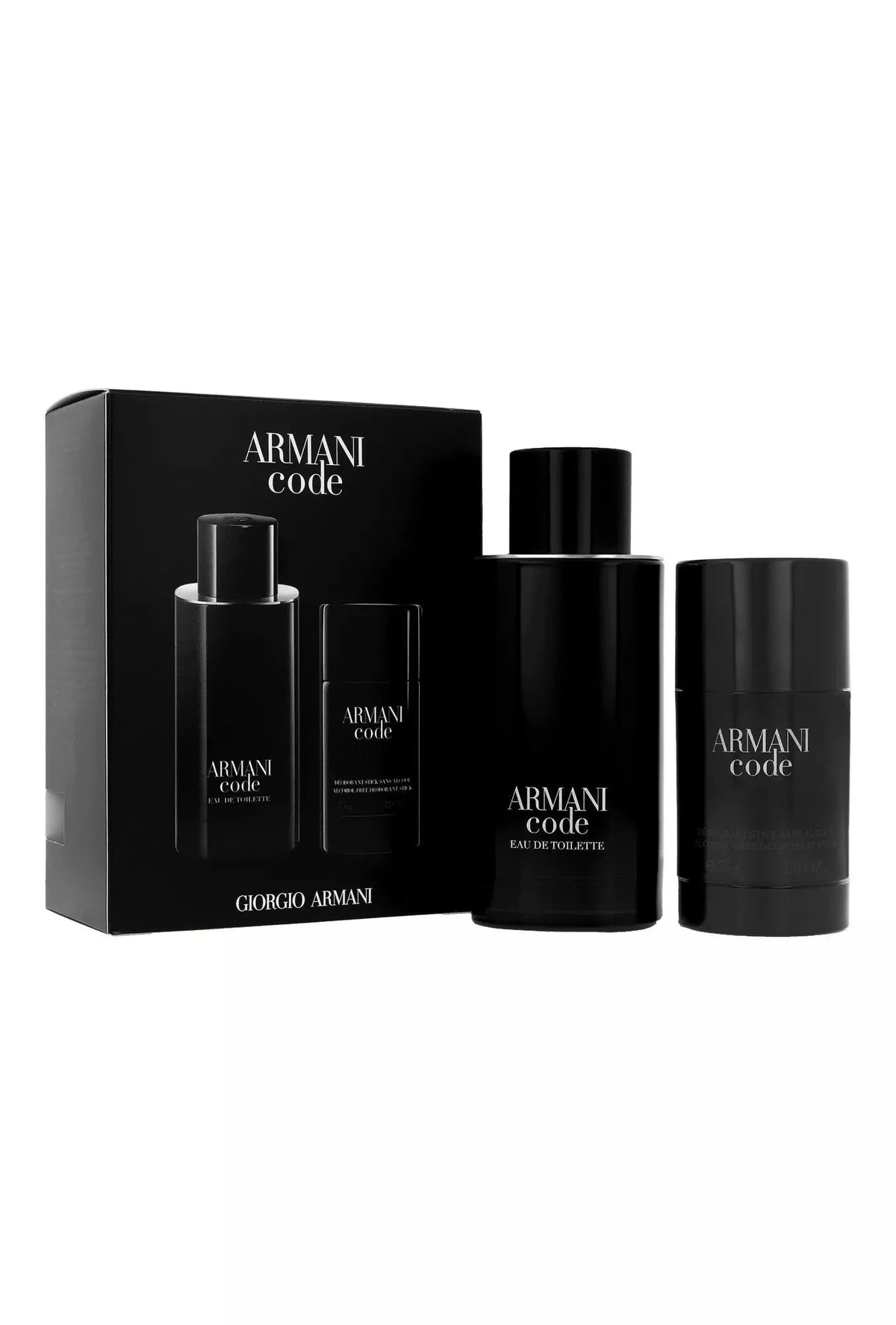 Giorgio Armani Code + Deodorant Stick Eau de Toilette (EDT) Homme 125ml - Maison des fragrances