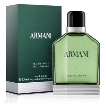 Armani Eau De Cedre Pour Homme Eau De Toilette