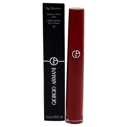 Giorgio Armani Lip Maestro Lip Gloss 415 Redwood 6.5ml - Maison des fragrances