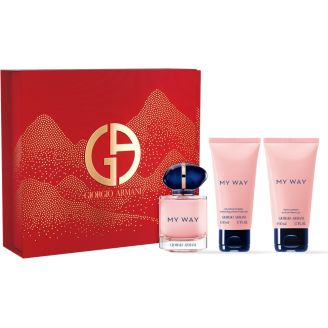 Giorgio Armani My Way Set - With Body Lotion And Shower Gel Coffret (Coffret) Mixte 50ml - Maison des fragrances