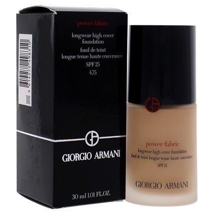 Giorgio Armani Power Fabric Longwear High Cover Foundation SPF 25 1oz - Shade 4.75 for Women - Maison des fragrances