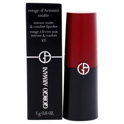 Giorgio Armani Rouge D Armani Matte Lipstick 103 Downtown Women Lipstick 0.14 oz - Maison des fragrances
