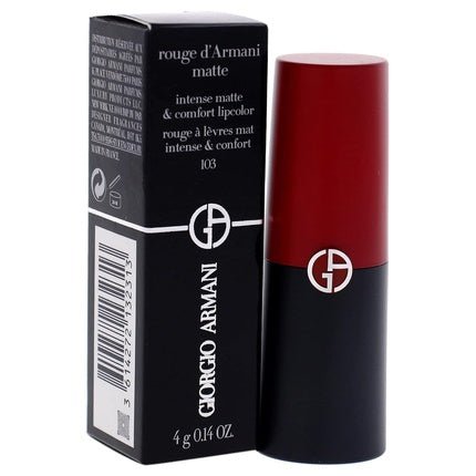 Giorgio Armani Rouge D Armani Matte Lipstick 103 Downtown Women Lipstick 0.14 oz - Maison des fragrances