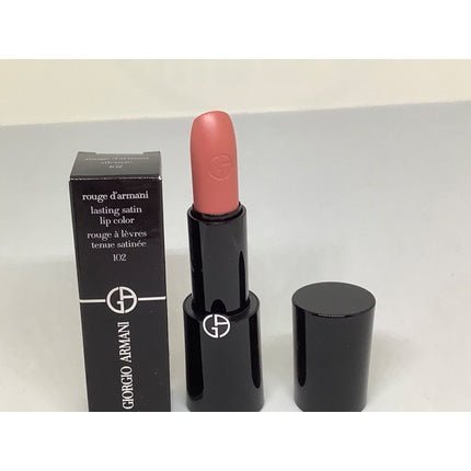 Giorgio Armani Rouge D'Armani Lasting Satin Lipcolor 102 Silenzio - New in Box - Maison des fragrances