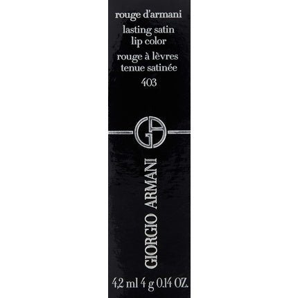 Giorgio Armani Rouge D'armani Lipstick for Women No. 403 Velours 0.14 Ounce - Maison des fragrances