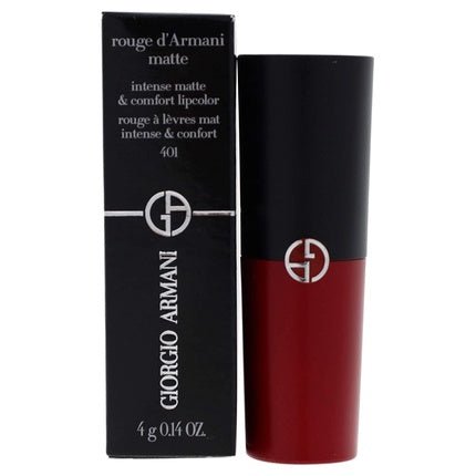 Giorgio Armani Rouge d'Armani Matte Nature Lipstick 401 Red Fire 30g - Maison des fragrances