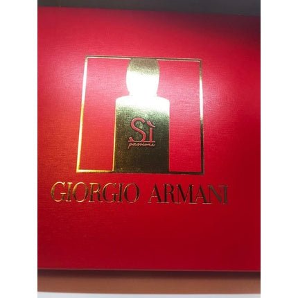 Giorgio Armani SI Passione Authentic Women's 3 Piece Gift Set EDP + Body Lotion NIB - Maison des fragrances