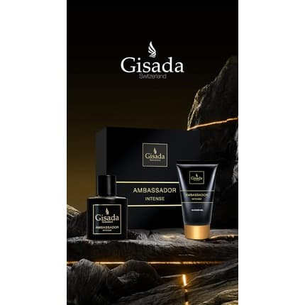 Gisada Ambassador Intense Gift Set & Shower Gel Spicy Fresh 's Fragrance Coffret (Coffret) Homme 50ml - Maison des fragrances