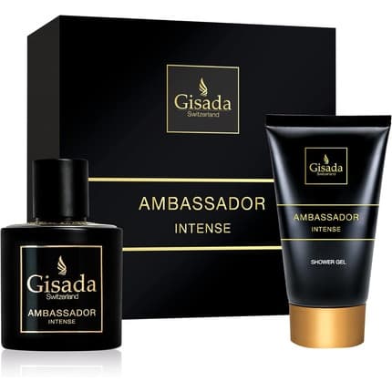 Gisada Ambassador Intense Gift Set & Shower Gel Spicy Fresh 's Fragrance Coffret (Coffret) Homme 50ml - Maison des fragrances
