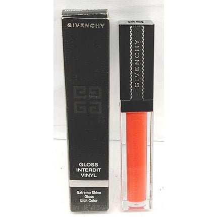 Givenchy Gloss Interdit Vinyl N°11 Bold Orange Lip Color - Maison des fragrances