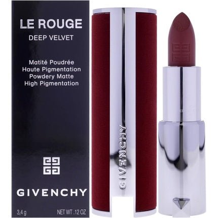 Givenchy Le Rouge Deep Velvet Matte Lipstick N12 Nude Rose for Women 0.11 oz - Maison des fragrances