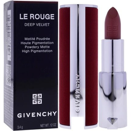Givenchy Le Rouge Deep Velvet Matte Lipstick N12 Nude Rose for Women 0.11 oz - Maison des fragrances