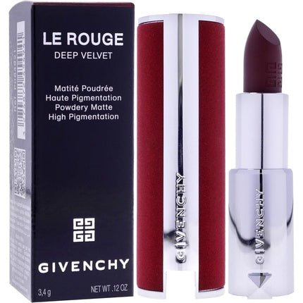 Givenchy Le Rouge Deep Velvet Matte Lipstick N38 Grenat Fume for Women 0.11 oz - Maison des fragrances