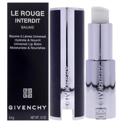 Givenchy Le Rouge Interdit Lip Balm N00 Natural Finish for Women 0.11 oz - Maison des fragrances