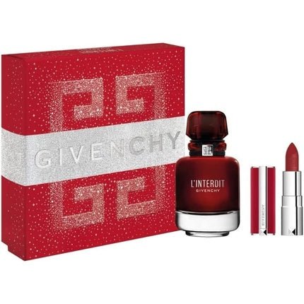 Givenchy L’interdit Eau de Parfum Rouge 50ml Gift Set - Maison des fragrances