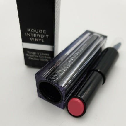 Givenchy Red Forbidden Vinyl Extreme Shine Lipstick 05 Pink Transgressive 3.3g - Maison des fragrances