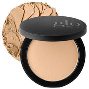 Glo Skin Beauty Pressed Base Powder Foundation Makeup Golden Dark - Flawless Coverage for a Radiant Natural Second - Skin Finish - Maison des fragrances