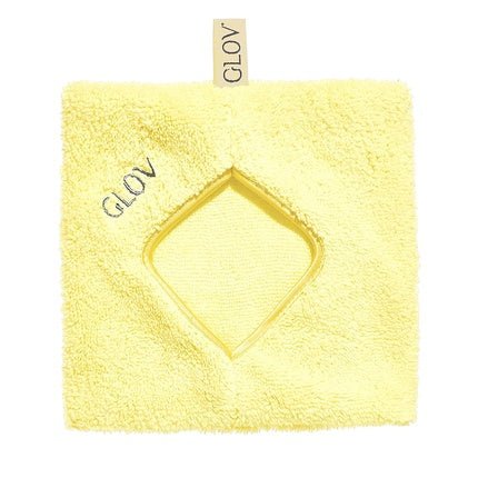 GLOV Makeup Remover Cloth Face Cleansing Cloth Hypoallergenic Microfiber Reusable Washable Baby Banana - Maison des fragrances